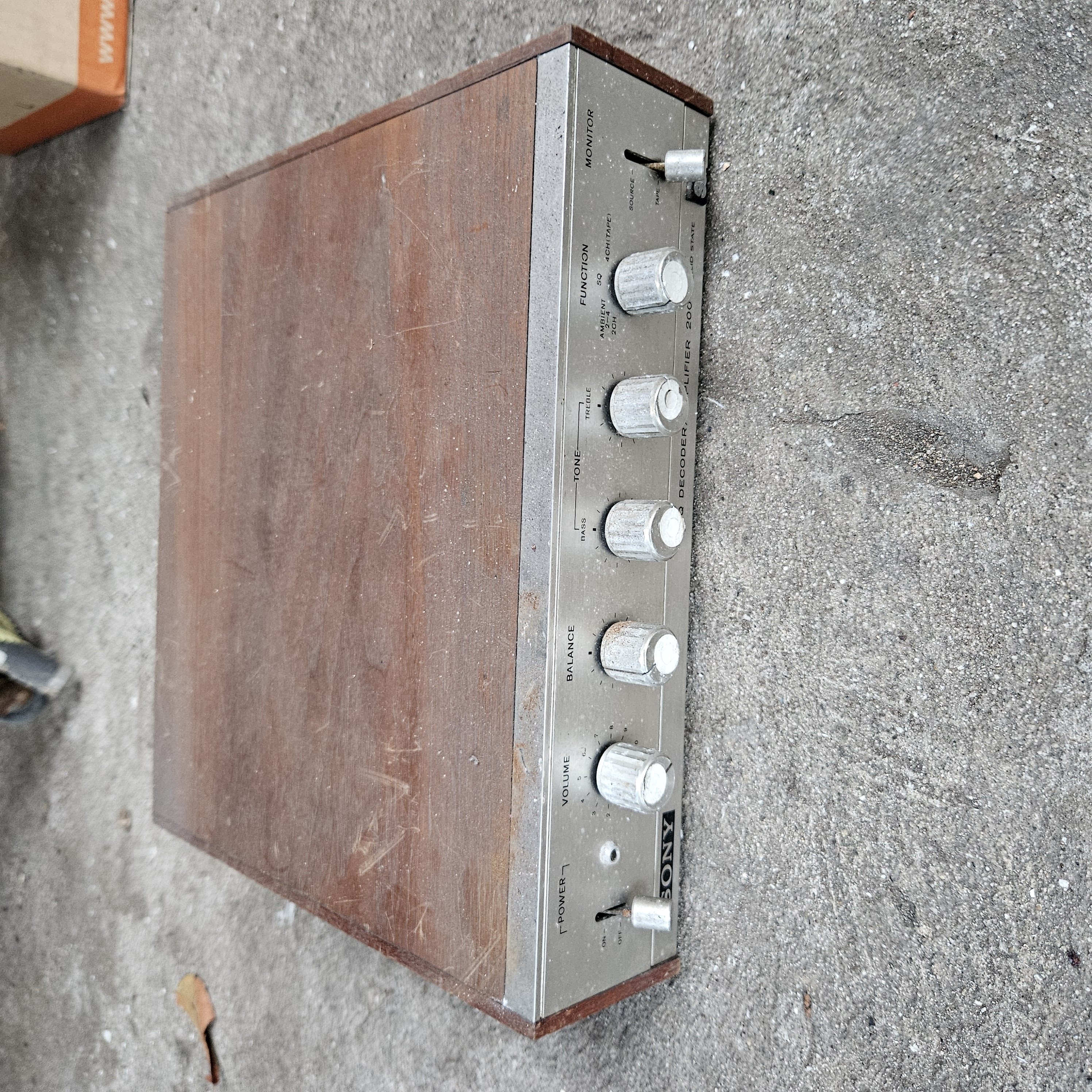 Amplificador Sony