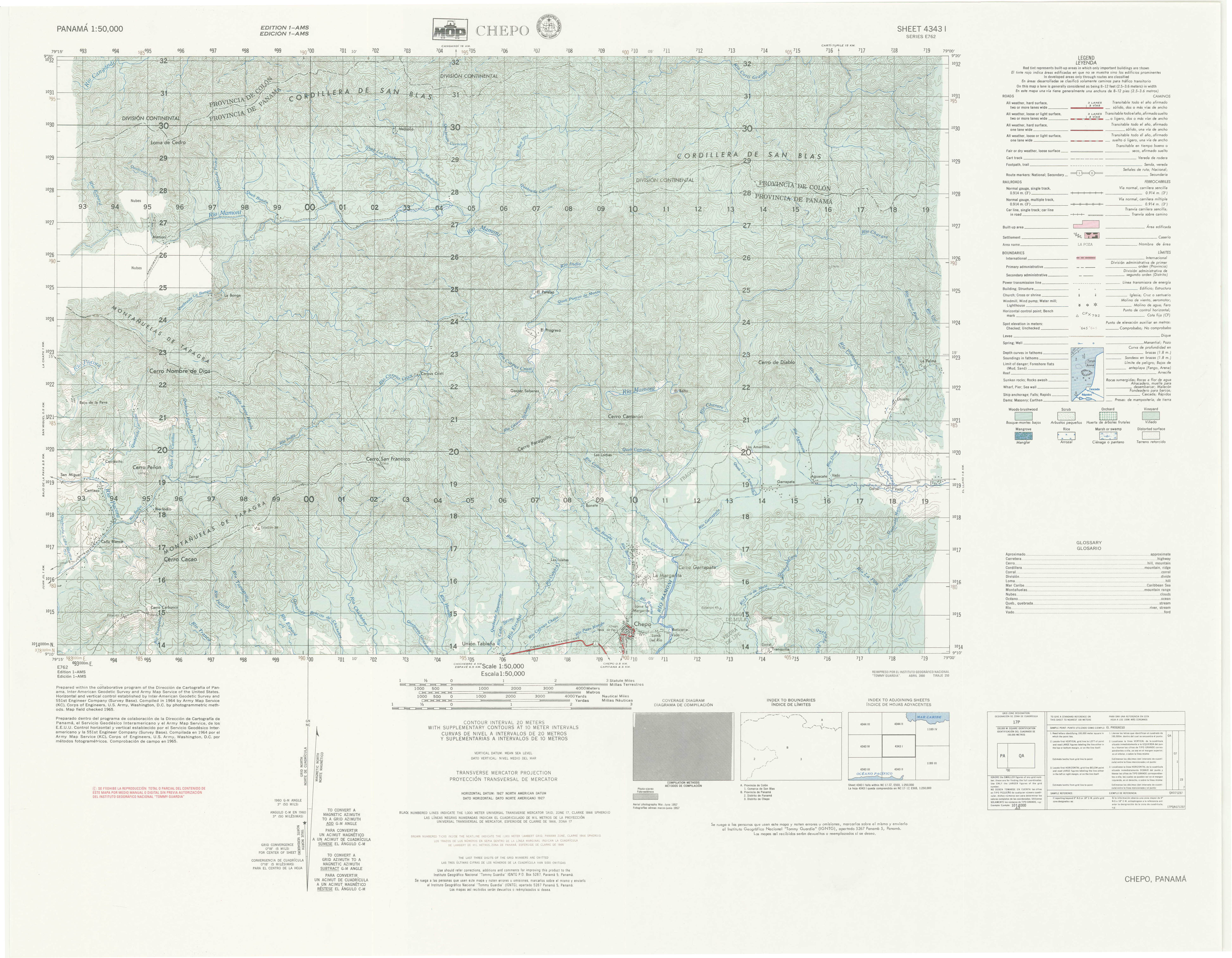 Mapa 4143 I Chepo